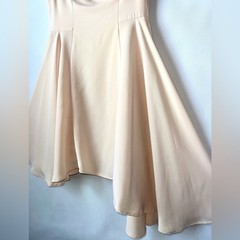 Keepsake The Label Women&rsquo;s Blush Asymmetrical Dress Mock Neck Size Medium