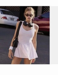 Free People / FP Movement Smockin Hot Dress Lavender Medium New* 09