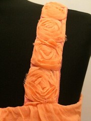 Traffic People United Kingdom silk dress with rose straps Sz S MSRP £117.00