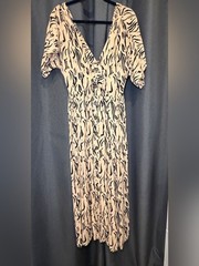 ASOS design animal print maxi dress size 6