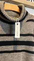 NWT StitchDrop Striped Turtleneck Sweater Dress size Small