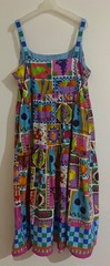GORMAN colourful fruit prints tiered DRESS, size 18, NEW w/ tag, AU$180.00