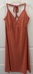 Lacoste Women’s Halter Dress Orange Size 38(US 4/6) ￼