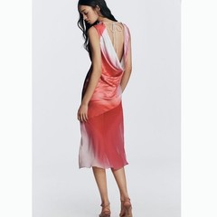 NWT Significant Other Tropical Bloom Watercolor Farrah Sleeveless Midi Dress 10P