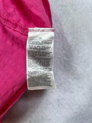 Old Navy Womens 4X Pink Tiered Gauze Dress Sleeveless Smocked Tie Back NWT