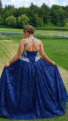 Dancing Queen Dress Plus Size/Wedding/Sweet 16/ Prom/ Movie Prop