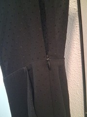 Retro, Gothic, Romantic Voodoo Vixen Polka Dot Black Dress Size M