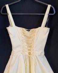 House Of Cb ‘Carmen’ Buttercup Bustier Corset Bodice Yellow Sundress -Size MP