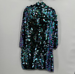 Tuckernuck Midnight Rituals Sequin Mod Ellie Mini Dress size M Medium NWT Shift