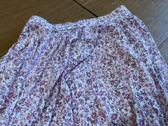 TORRID White w/Pink Floral Pattern Midi Dress Size 0 – GREAT CONDITION