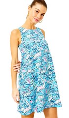 NWT LILLY PULITZER KRISTEN SWING DRESS LILLY LOVES CAPE COD XXL PLUS FREE SHIP
