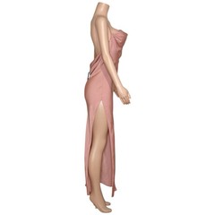 $198 NWT MICHAEL COSTELLO x REVOLVE Braxton Dress, Rose, XS