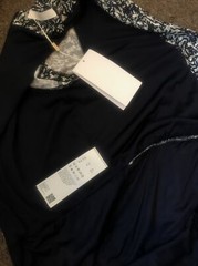 Hugo Boss Elegant Dress Midi Split Front 90cm Chest Size 8 Uk , Label Saying Xs