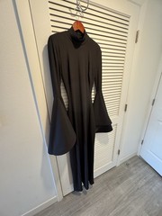 Michael Costello X Revolve Size S Black Long Sleeve Maxi Dress