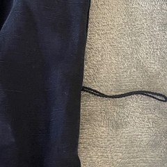 Kobi Halperin Blue Nash Belted Tencel Linen Ruffle Drop Waist Shirt Dress Sz
