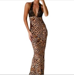 Floral Lace Rat Boa Similar Style Tie Dye Long Slip Dress Adjustable Straps