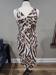 Max Mara studio animal print dress size 8