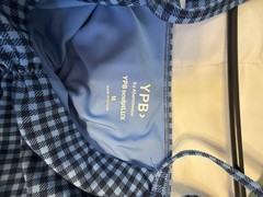 Abercrombie Blue Gingham Active Dress, Size Medium, Women’s