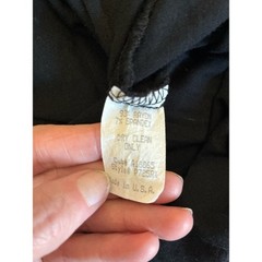 Y2K Sky Black Halter Maxi Dress leather belt ring detail medium