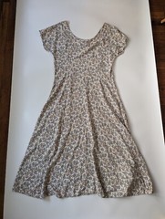Betsy Lauren Size 13/14 Vintage Floral Summer Midi Dress