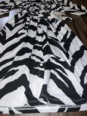 LuLaRoe Ellie Button Down Dress Zebra Animal Print Belt Long Sleeve XL 18/20 🦄