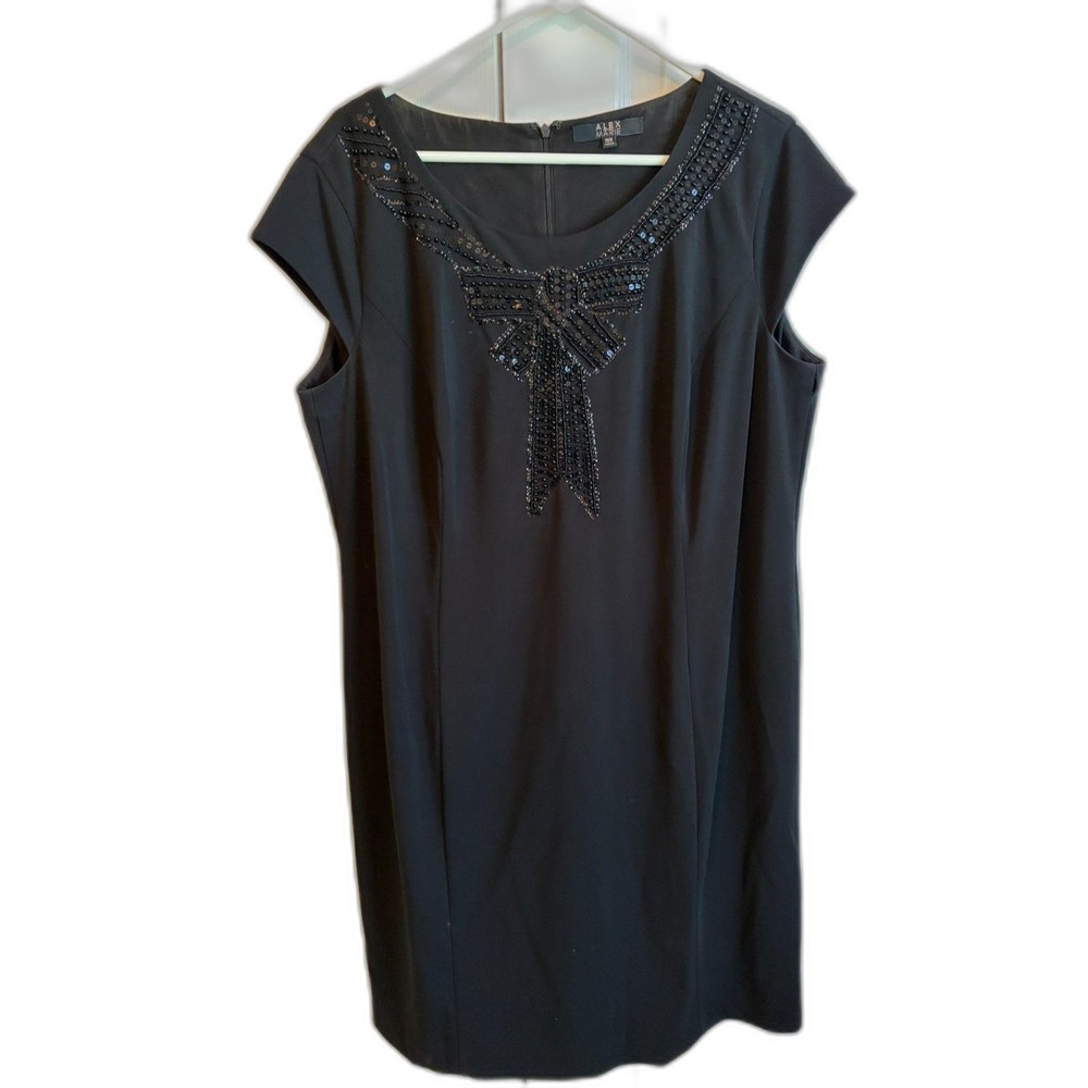 ALEX MARIE BLACK DRESS 16W