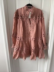 INA Dress Clay Color Size Large New