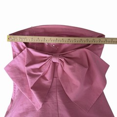 Altar’d State Strapless A-line Bow Mini Dress M• Barbie Pink Elle Coquette Girly