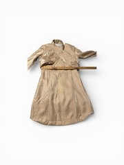 KEEPSAKE emilio long sleeve Cutout Wrap-mini dress in Champagne 8 Wedding