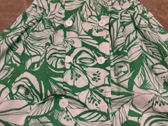Teri Jon Rickie Freeman Fit & Flare Dress 97%Cotton 3%Spandex Floral Print Sz.10