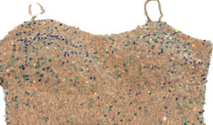 NWT Emerald Sundae Pink Sequin Mini Dress Womens Size M Stretch Built in Bra