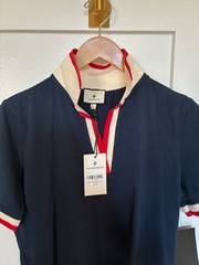 NWT Tuckernuck Hutton navy polo dress