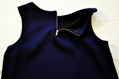 women&rsquo;s MERONA colorblock dress size small sleeveless shades of blue brand new