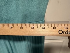 Vtg handmade Long cocktail/dinner Formal dress w/a retail belt Empire Waist