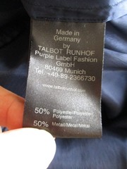 Talbot Runhof Lobata 26 Metallic Sequined Draped Evening Gown Dress Sz 14 US 44