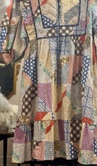 Hunter Bell Retired Patchwork Britton Quilted Cottage Core Dress A