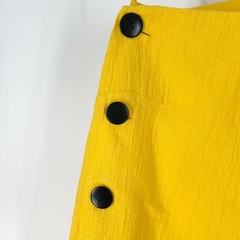 Mara Hoffman Emilie One Shoulder Button Detail Dress