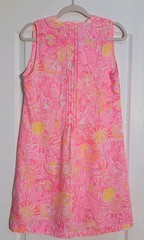 Lilly Pulitzer Tunic Dress Small Linen Sarasota Pink Pout More Kinis Keys NWT