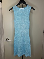 NWOT Womens Size XS Revolve – More To Come Blue Knit Dress