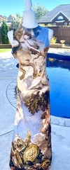 Alice + Olivia Delora Old World Print Jersey Maxi Dress Renaissance Fair NWT 6
