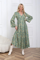 Tigerlily Maxi Wrap Dress – RRP 229 – Size 12 – NEW with Tags & in Packaging