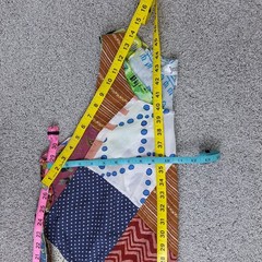 Jessica Taylor 100% Cotton Patchwork Dress Womens Hippie Boho Festival Cottage