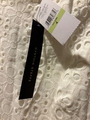Cynthia Steffe White Lace Fit & Flare Dress, Size 4 NWT, Beautiful