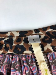 Uncle Frank Dress Shift 3/4 Sleeve Multi Pattern – Women Size L
