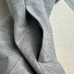 Classiques Entier Size 4 Wool Blend Sleeveless Dress Heather Gray NWT $298