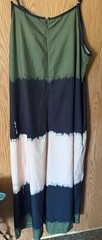 Unique Colorblock Woman’s Jumpsuit Soft Flowy Fabric SZ 14? See Measurements