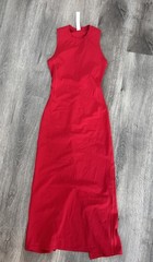 Lululemon All Aligned Midi Dress Nulu Size 2 Dark Red Pre-owned Super Cute!
