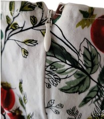 Floral Pattern Cottagecore Botanical Print Dress Size XL No Brand Tag