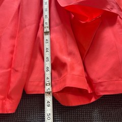 Old Money J. Peterman Silk Cotton 1947 Shirtdress 20 Quiet Luxury Coral Red Midi
