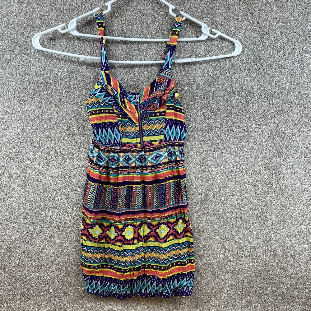 Rue 21 Women&rsquo;s Dress Size Medium Aztec Tribal Print Sleeveless Ladies